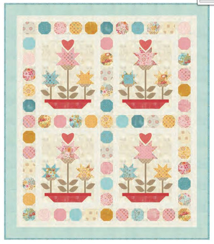 Love Grows Pattern By Basicgrey For Moda - Minimum Of 3