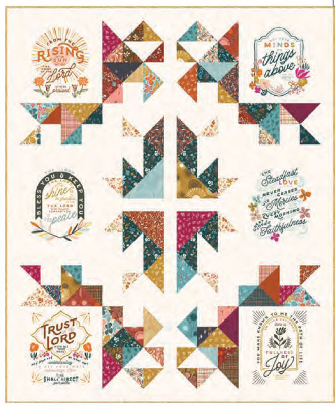Things Above Quilt Pattern By Fancy That Design House For Moda - Minimum Of 3