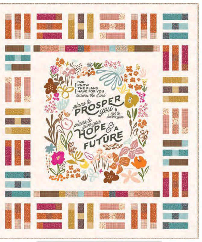 Hope & Future Pattern By Fancy That Design House For Moda - Minimum Of 3