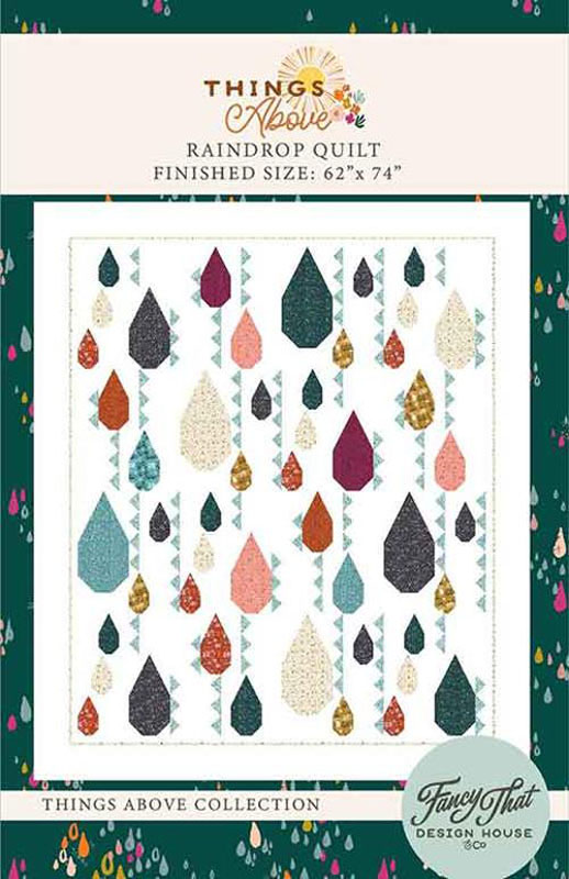 Raindrop Quilt Pattern By Wendy Sheppard For Moda - Minimum Of 3