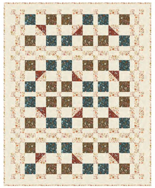 Things Above Checkered Quilt Pattern By Fancy That Design House For Moda - Minimum Of 3
