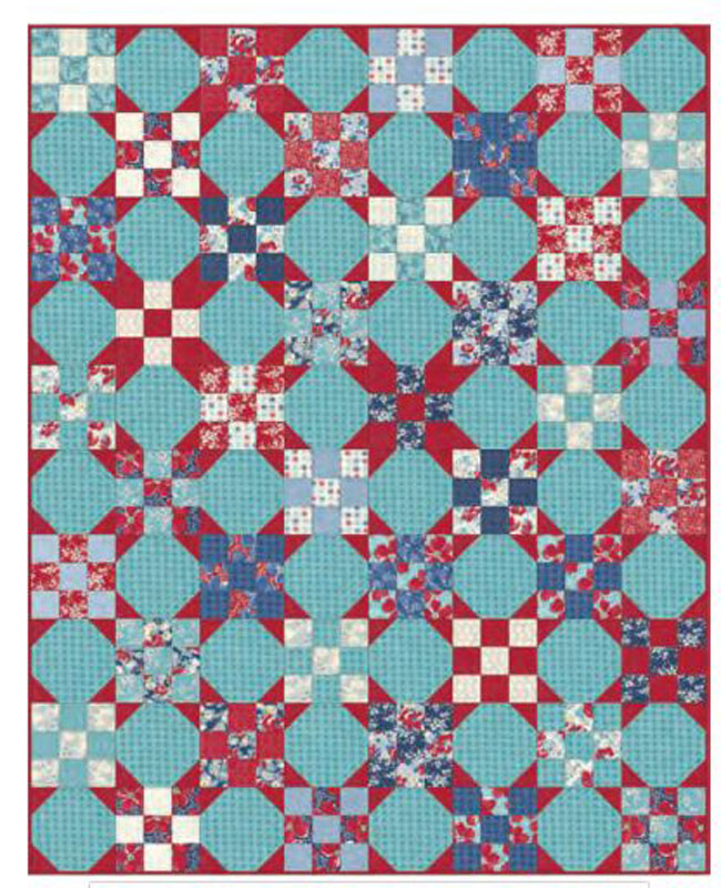 City Park Pool Pattern By Clark Street Quilts For Moda - Minimum Of 3