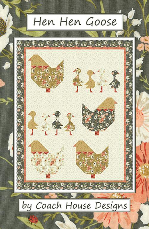 Hen Hen Goose Pattern By Coach House Designs Moda