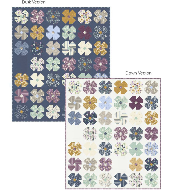 Sea Petals Pattern By Coach House Designs For Moda  - Minimum Of 3