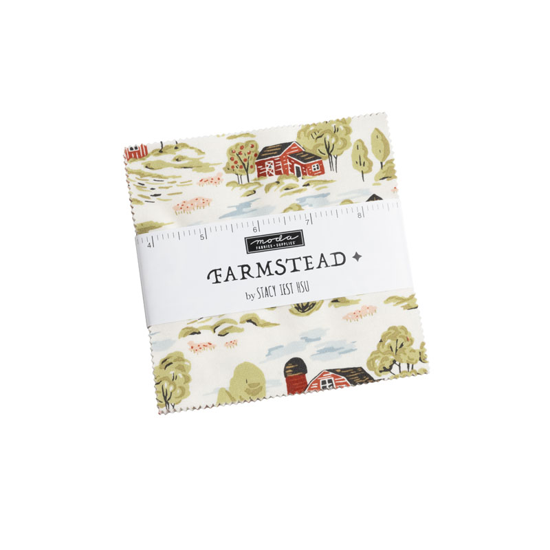 Farmstead Charm Packs By Moda - Packs Of 12