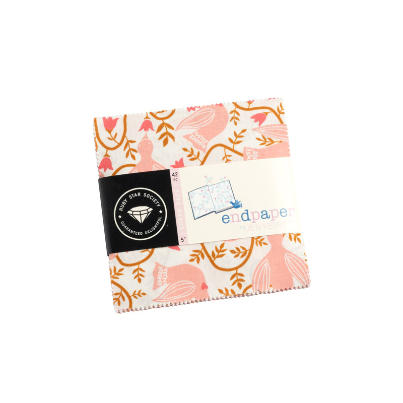 Endpaper Charm Packs By Moda - Packs Of 12