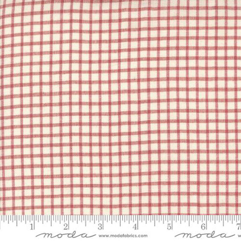 French General Woven Ginghams By French General For Moda - Garance - Pearl