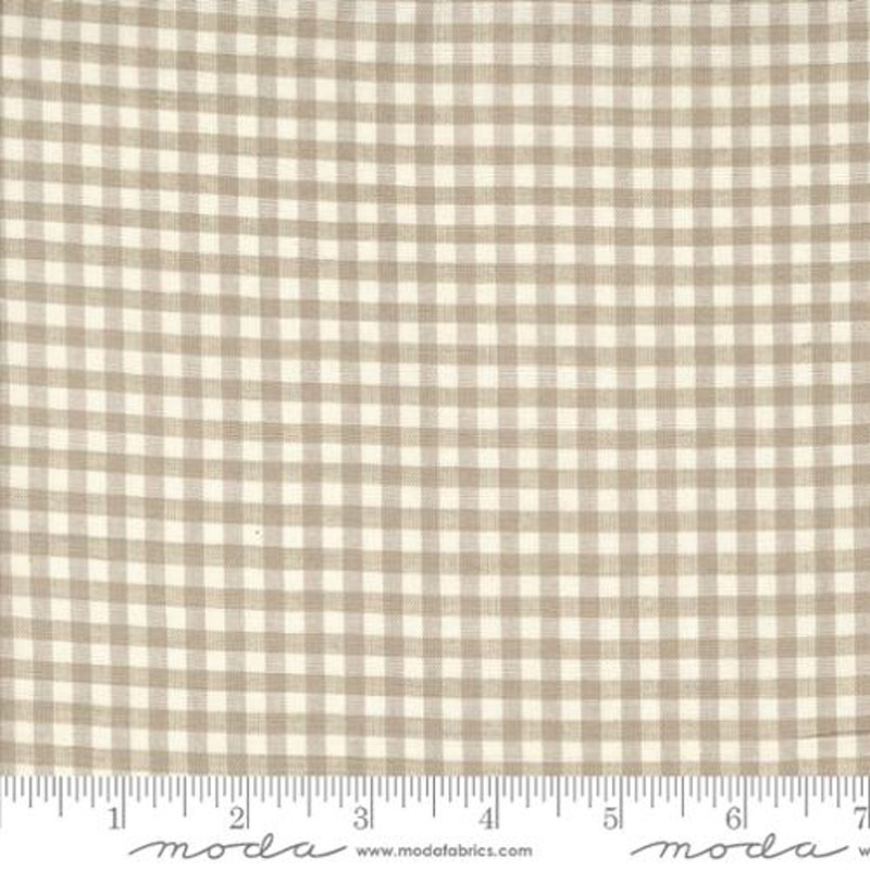 French General Woven Ginghams By French General For Moda - Roche - Pearl