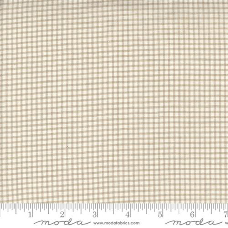 French General Woven Ginghams By French General For Moda - Roche - Pearl