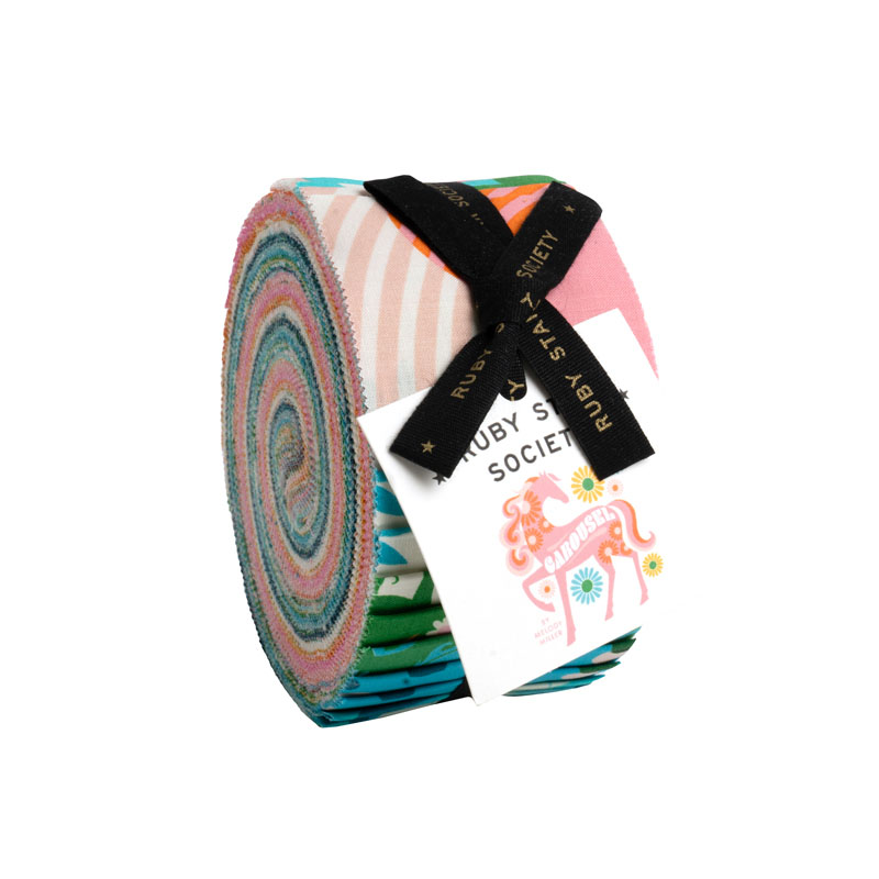 Carousel Jelly Rolls By Moda - Packs Of 4