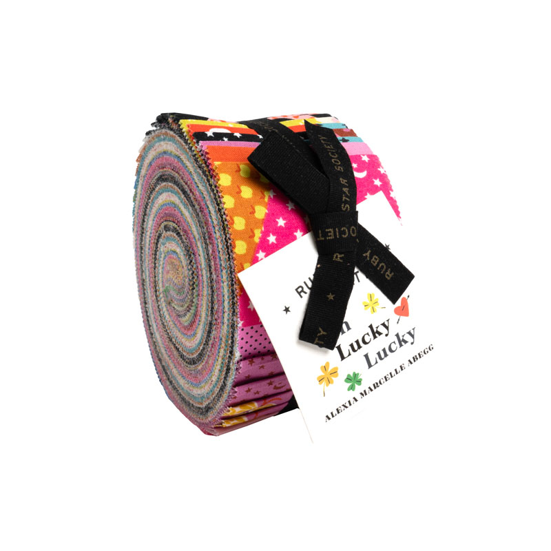 Ooh Lucky Lucky Jelly Rolls By Moda - Packs Of 4