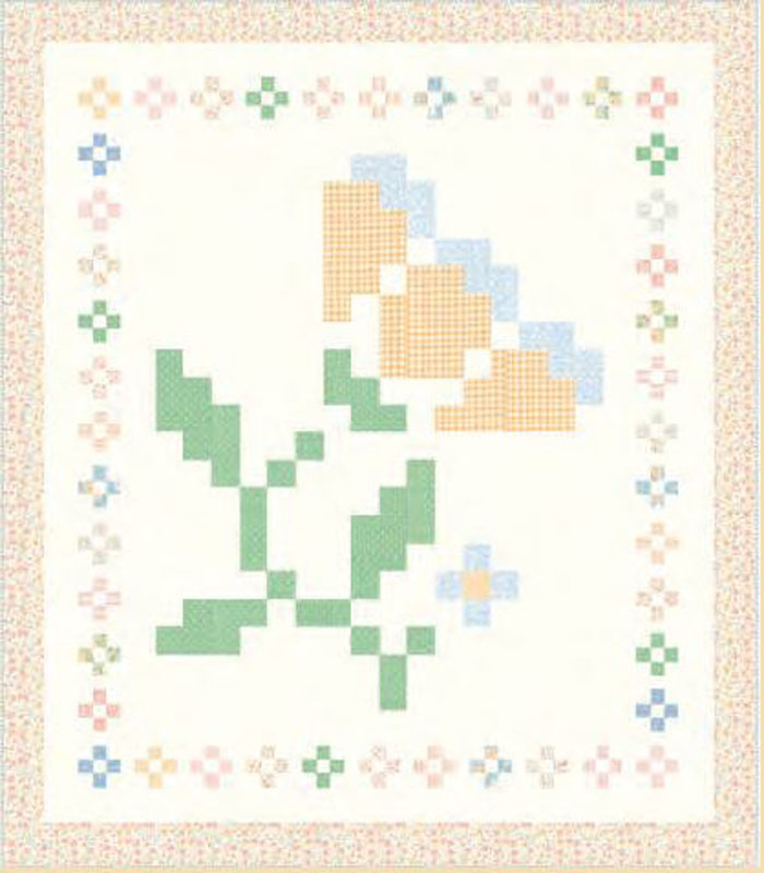 Blooming Stitches Remix Pattern By My Sew Quilty Life For Moda - Minimum Of 3