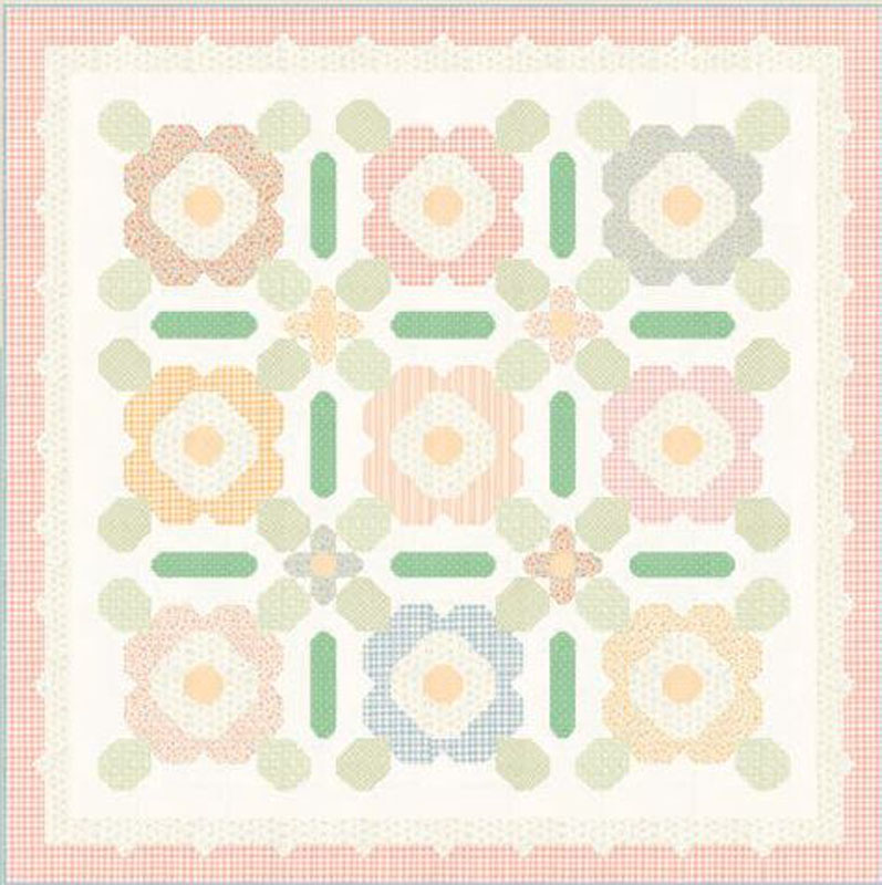 Pretty Blossoms Pattern By My Sew Quilty Life For Moda - Minimum Of 3