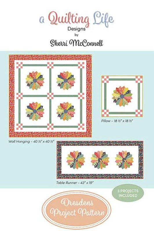 Dresdens Pattern By Quilting Life Designs For Moda - Minimum Of 3