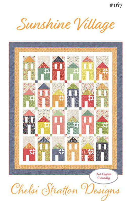 Sunshine Village Pattern By Chelsi Stratton Designs For Moda - Minimum Of 3