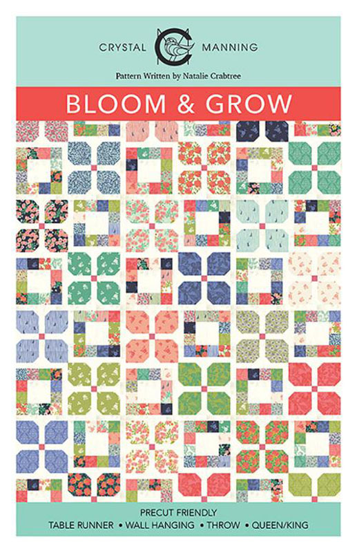 Bloom & Grow Pattern By Crystal Manning For Moda - Minimum Of 3