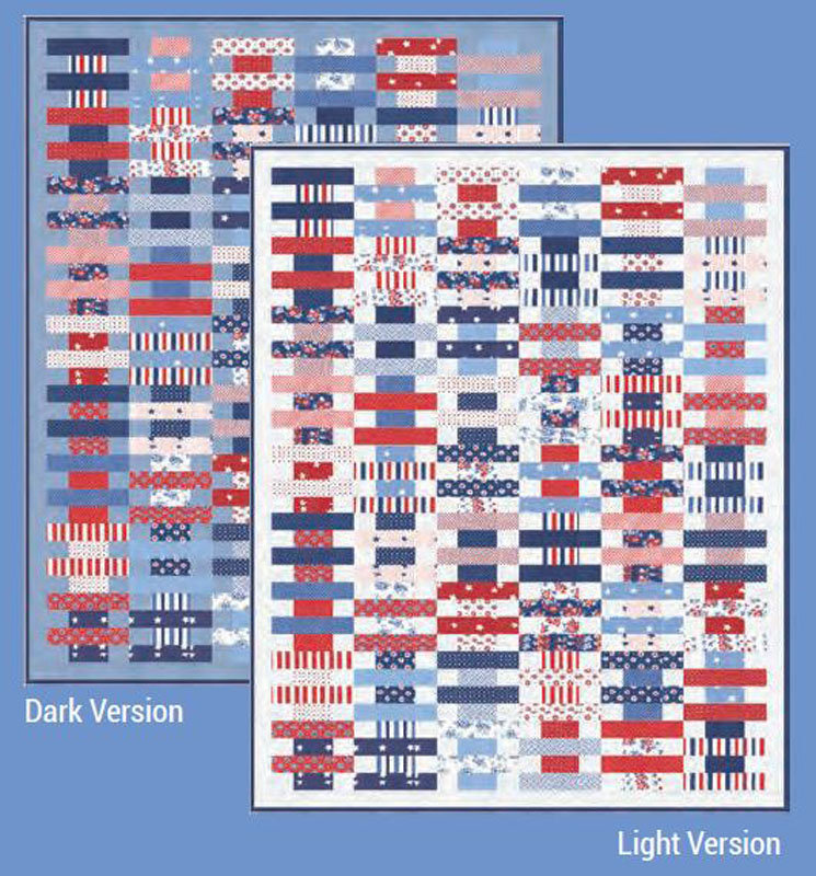 Pioneer Day Pattern By Prairie Grass Patterns For Moda - Minimum Of 3