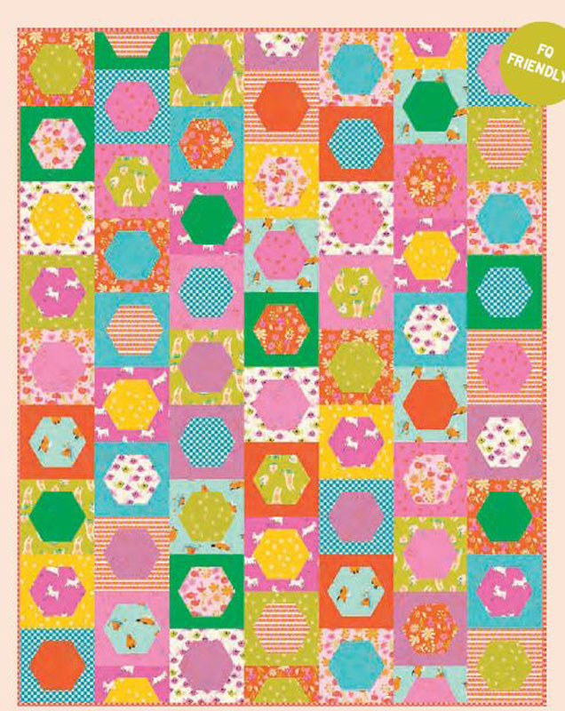 Hexie Square Pattern By Sew Mariana For Moda - Minimum Of 3