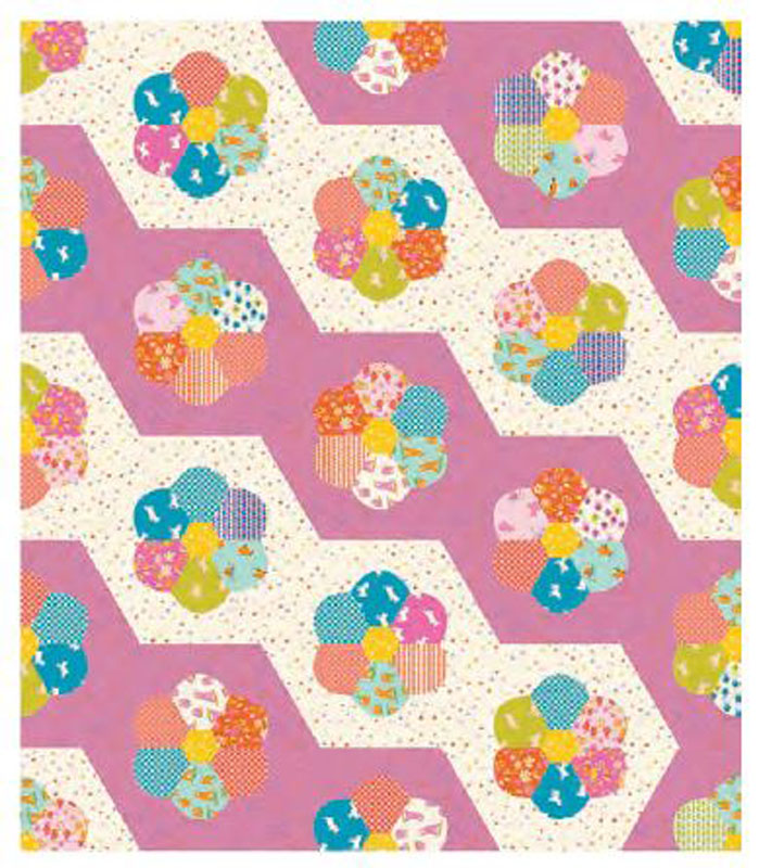 Granddaughter\'s Daisy Pattern By Crinkly Quilts For Moda - Minimum Of 3