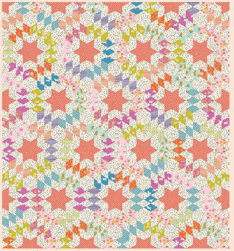 Heirloom Stars Pattern By Crinkly Quilts For Moda - Minimum Of 3