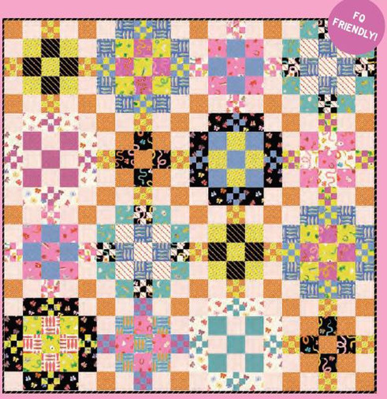 Roulette Quilt Pattern By Alexia Marcelle For Moda - Min. Of 3