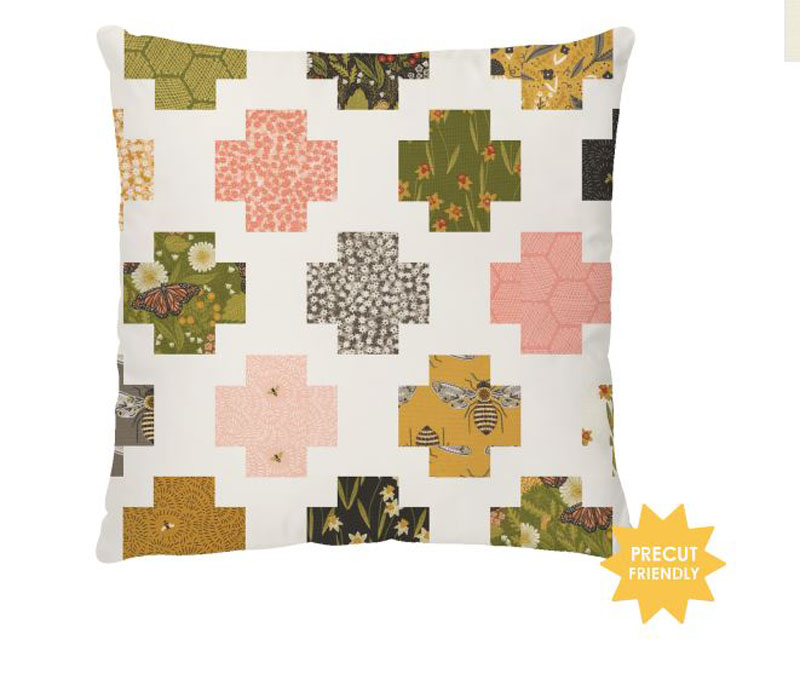 Patchwork Plus Pillow Pattern By Sew Lux Fabric & Gifts For Moda - Minimum Of 3