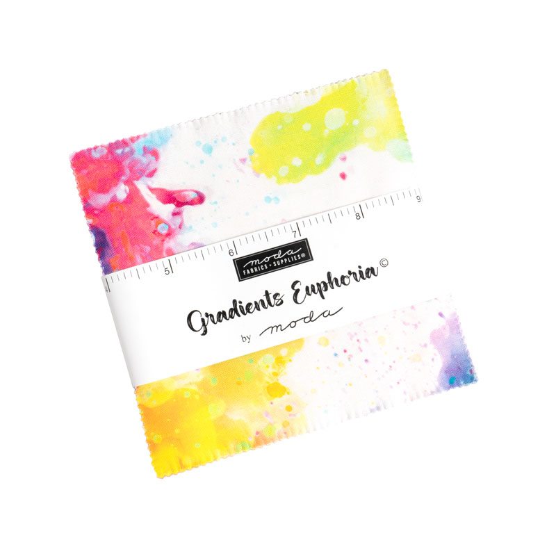 Gradients Euphoria Charm Packs By Moda - Packs Of 12