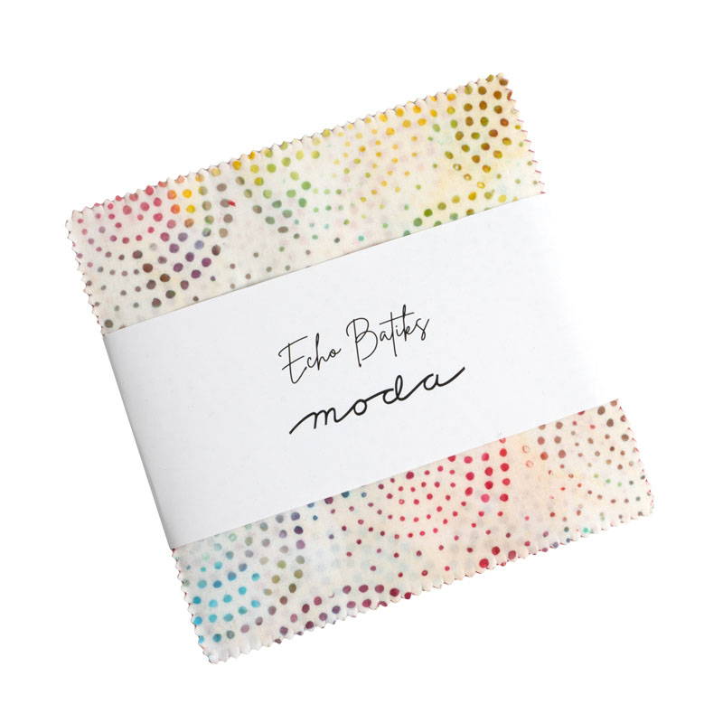 Echo Batiks Charm Packs By Moda - Packs Of 12