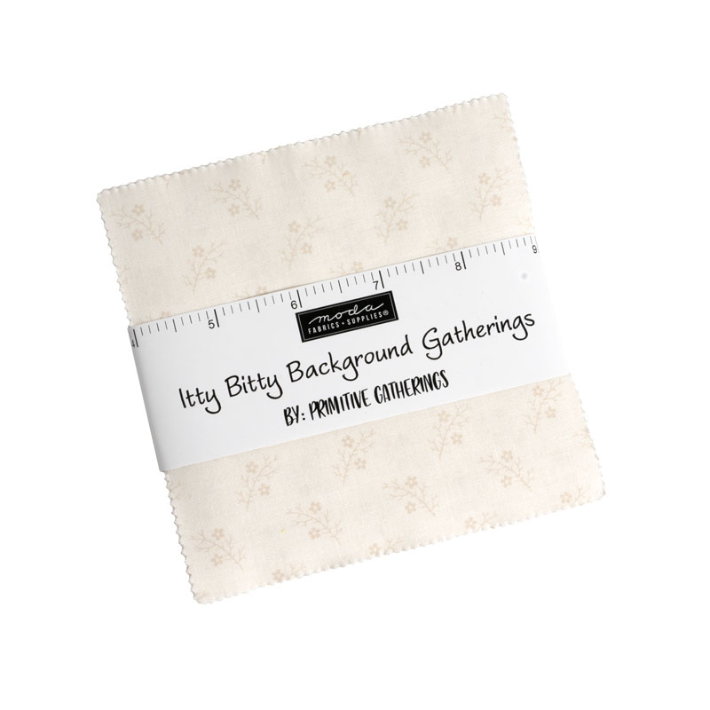 Itty Bitty Background Gatherings Charm Packs By Moda - Packs Of 12