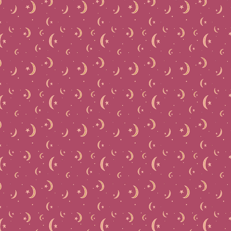 Stay Up Late By Brittany Polatis For Cotton + Steel Fabrics - Raspberry Gelato - Metallic Fabrics