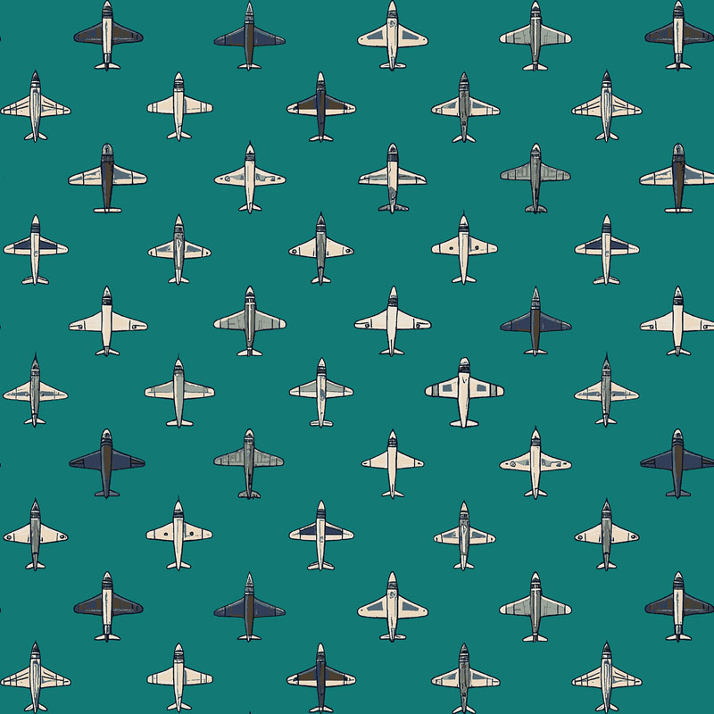 Aviator By Rjr Studio For Rjr Fabrics - Teal