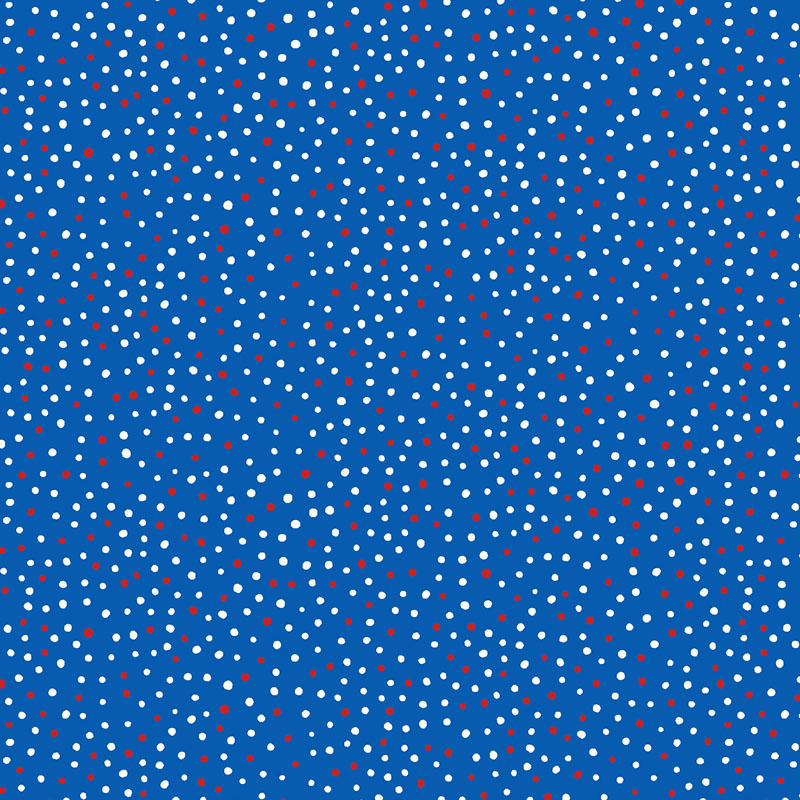 Happiest Dots - Celebrations By Rjr Studio For Rjr Fabrics - July Blue