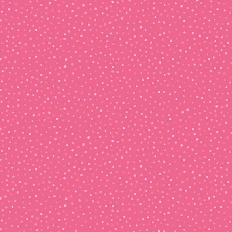 Happiest Dots - Brights By Rjr Studio For Rjr Fabrics - Cotton Candy Pink