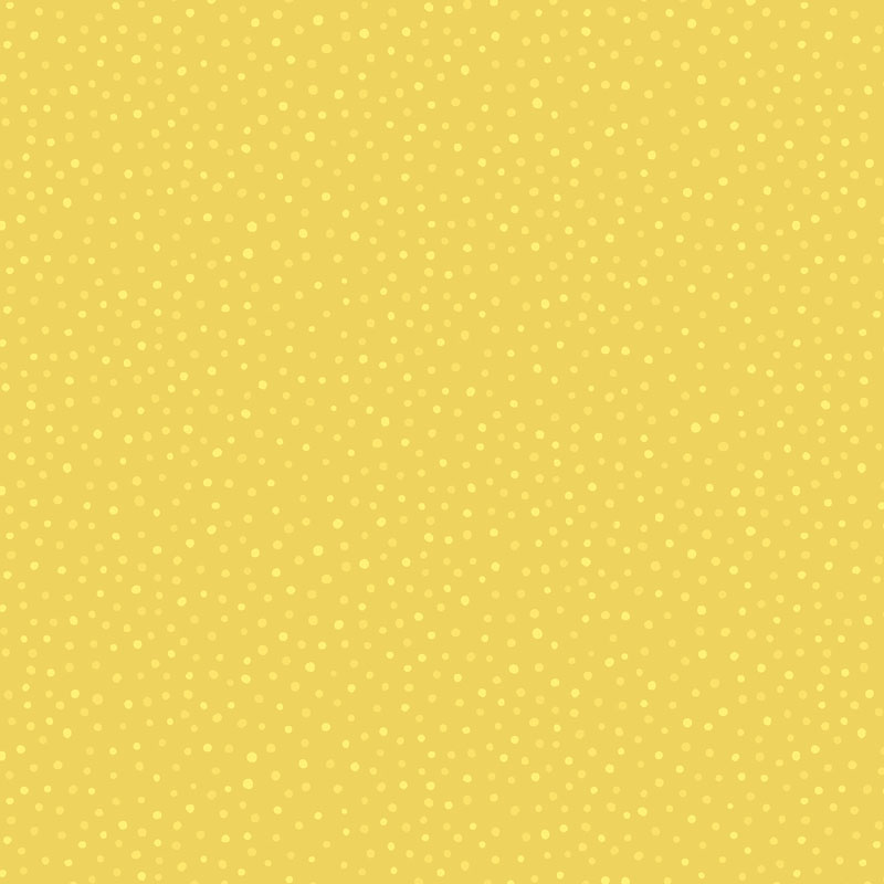 Happiest Dots - Brights By Rjr Studio For Rjr Fabrics - Yellow