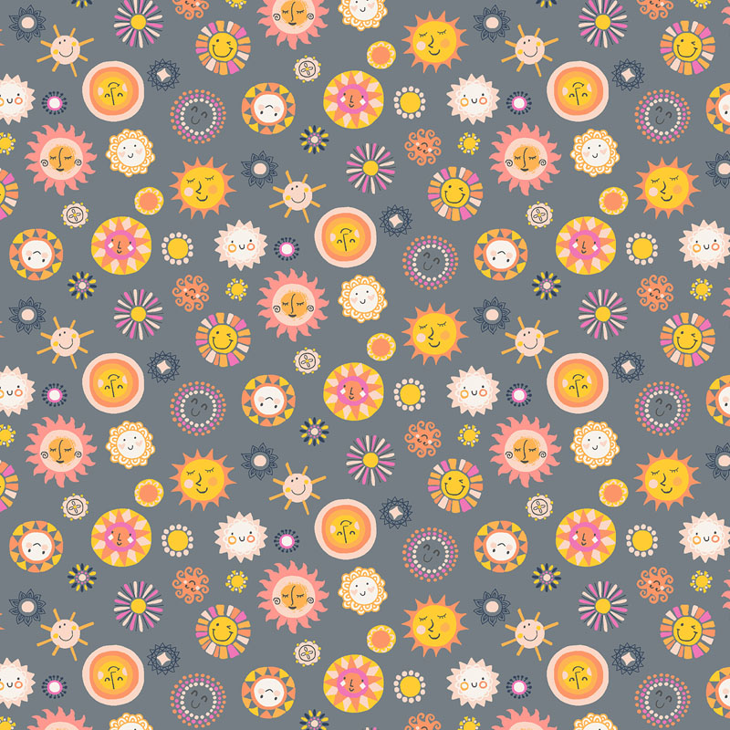 Kanpeki Na Hi By Hitomi Osumi For Cotton + Steel Fabrics - Razzle Dazzle