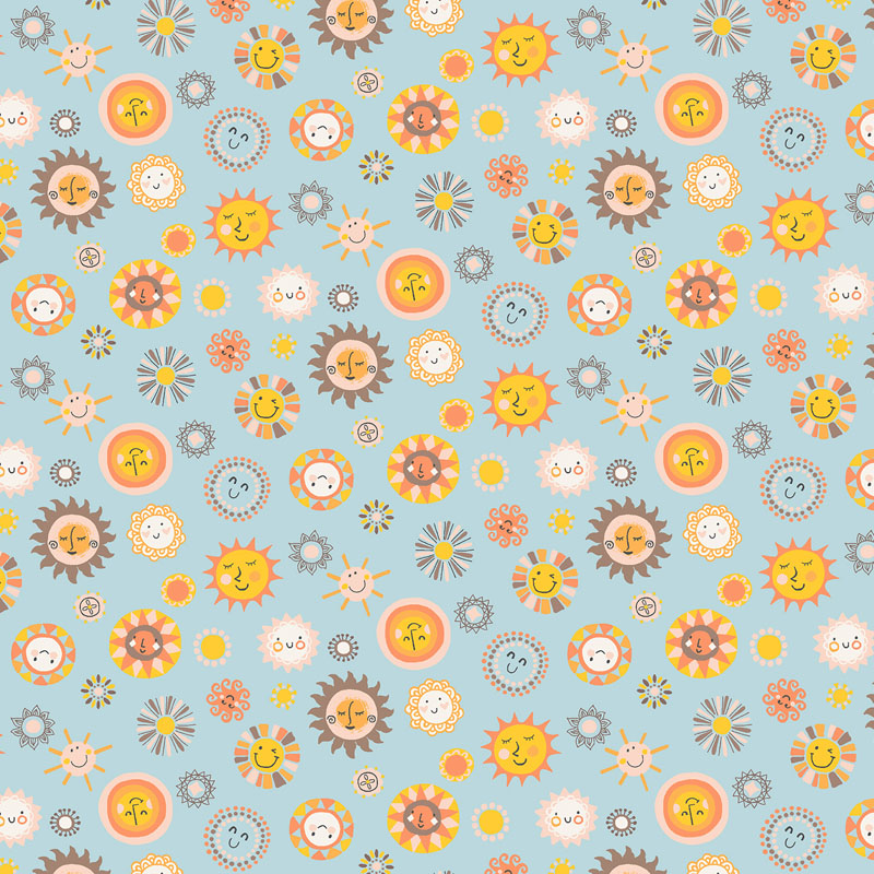 Kanpeki Na Hi By Hitomi Osumi For Cotton + Steel Fabrics - Sun Valley