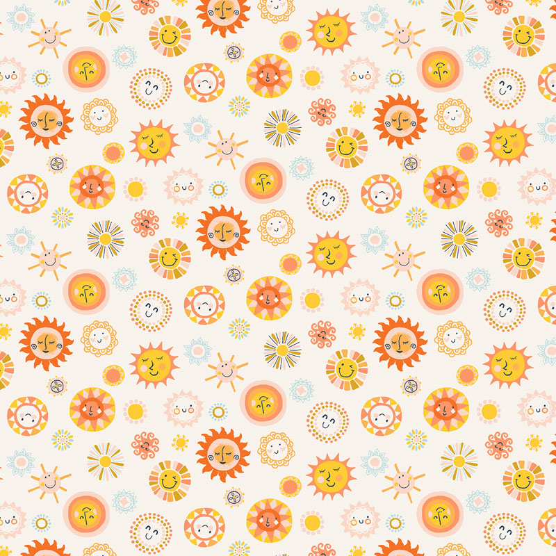 Kanpeki Na Hi By Hitomi Osumi For Cotton + Steel Fabrics - Sun Beam