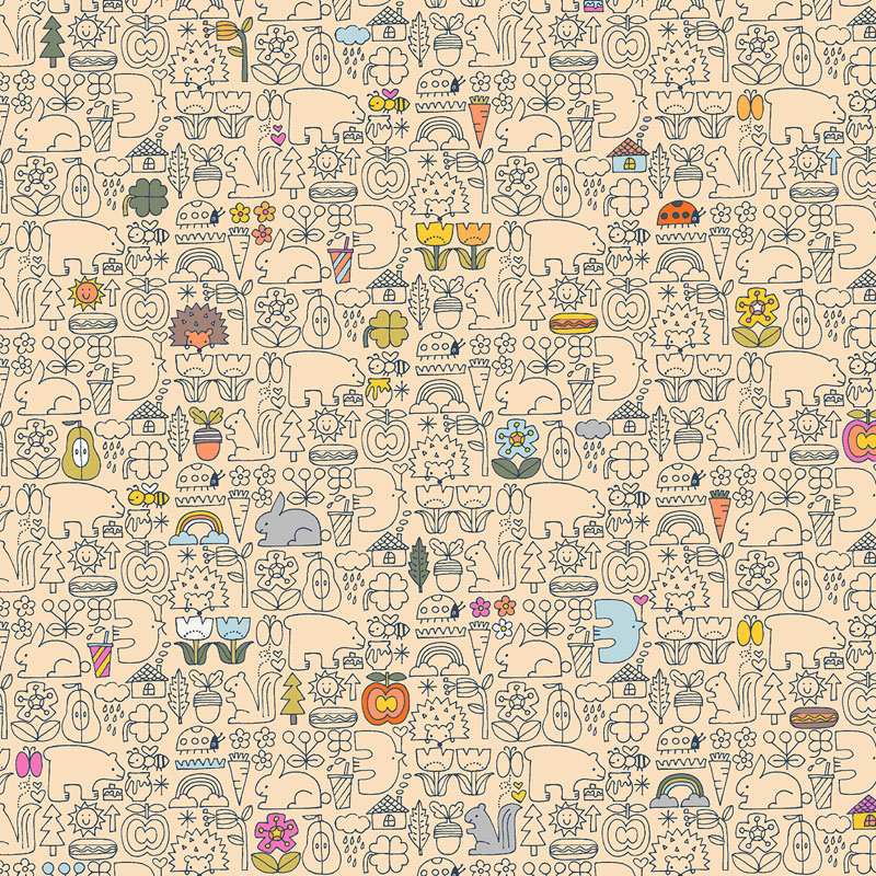 Kanpeki Na Hi By Hitomi Osumi For Cotton + Steel Fabrics - Buttercup