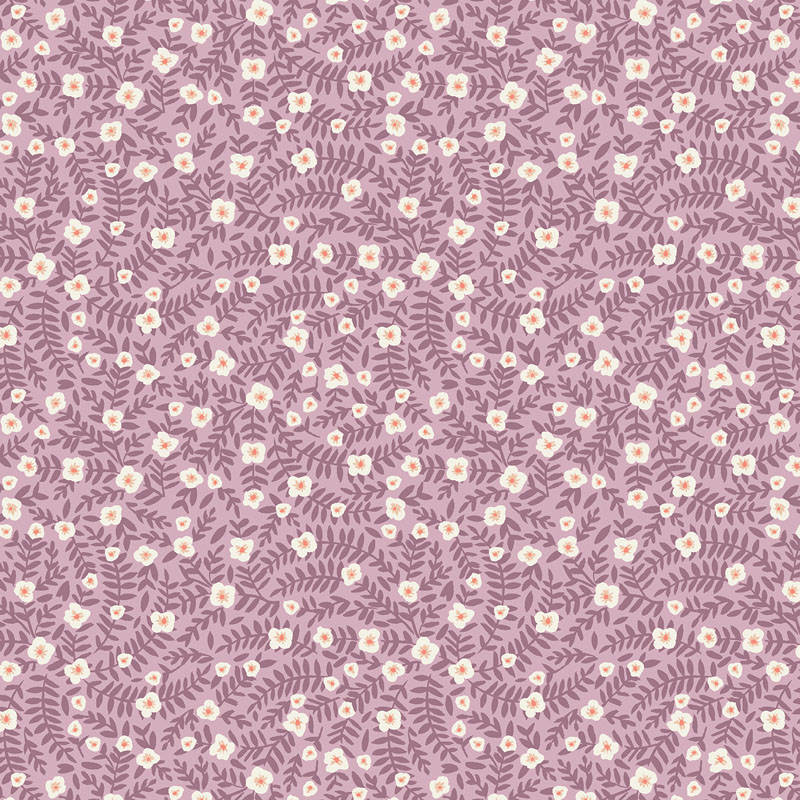 Dahlia By Rifle Paper Co. For Cotton + Steel Fabrics - Lilac