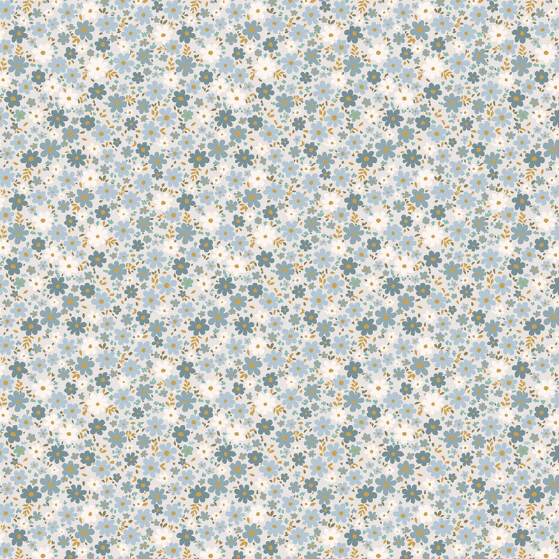 Flower Magic By Rjr Studio For Rjr Fabrics - Powderblue