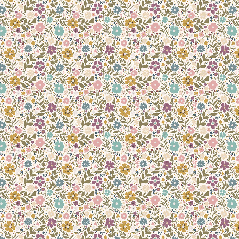 Flower Magic By Rjr Studio For Rjr Fabrics - Tea Blend