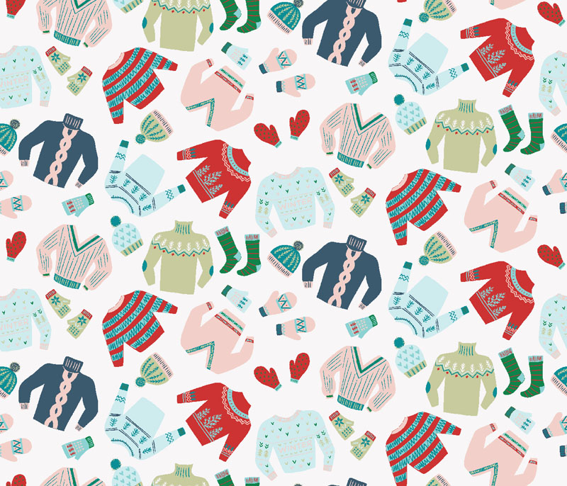 Snow Day Fun By Yuan Xu For Rjr Fabrics - Ice And Snow