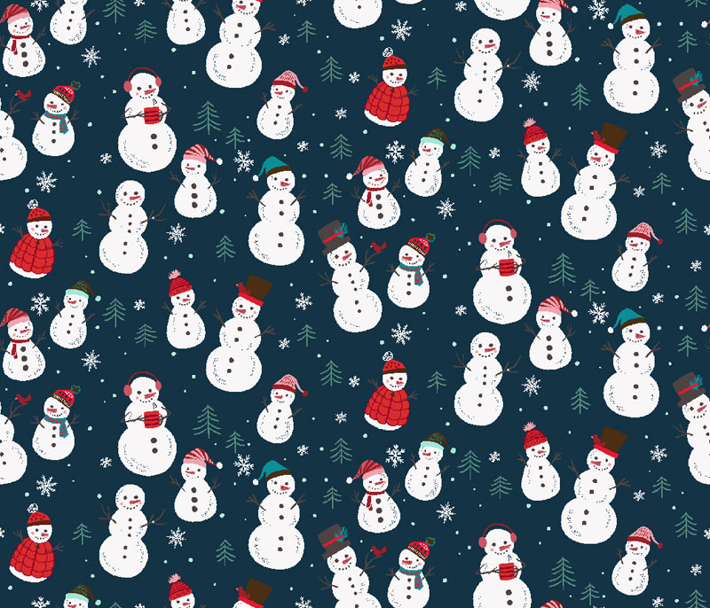 Snow Day Fun By Yuan Xu For Rjr Fabrics - Cold Night