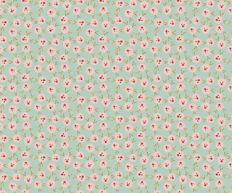 Snow Day Fun By Yuan Xu For Rjr Fabrics - Blush