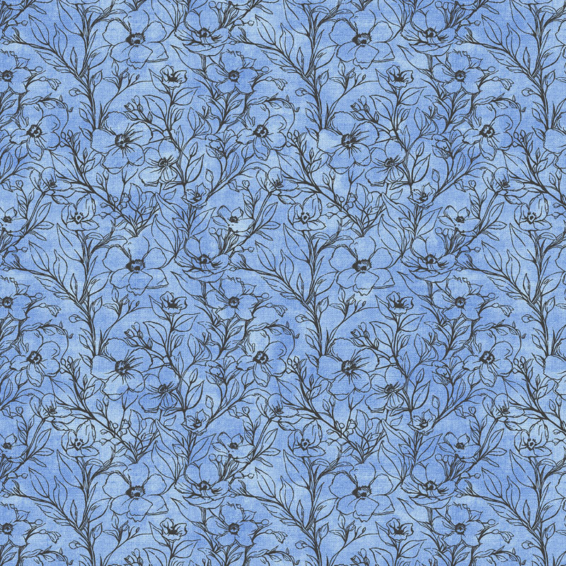 Serenity By Rjr Studio For Rjr Fabrics - Blue