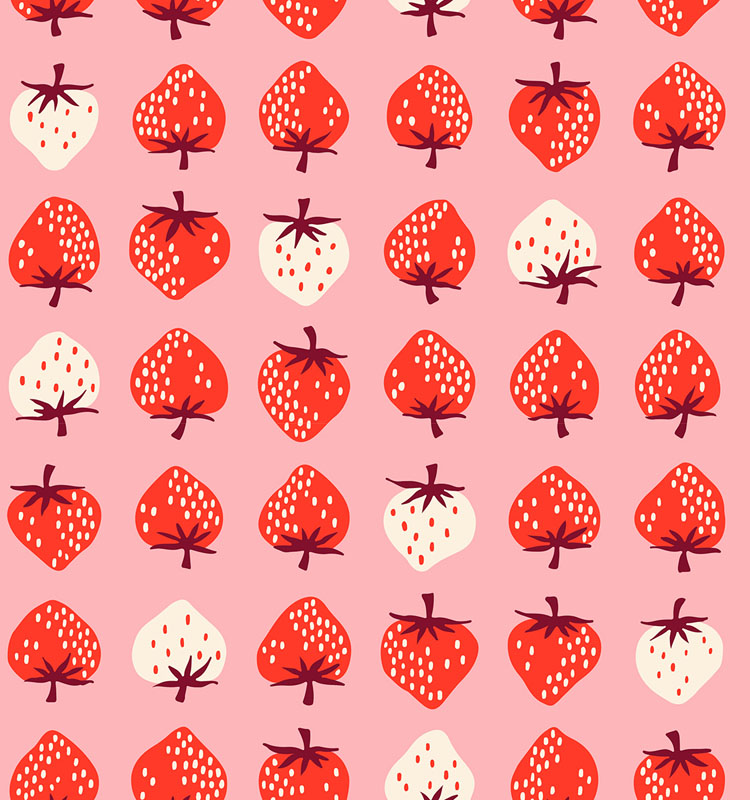 Strawberry By Kimberly Kight Of Ruby Star Society For Moda - Balmy