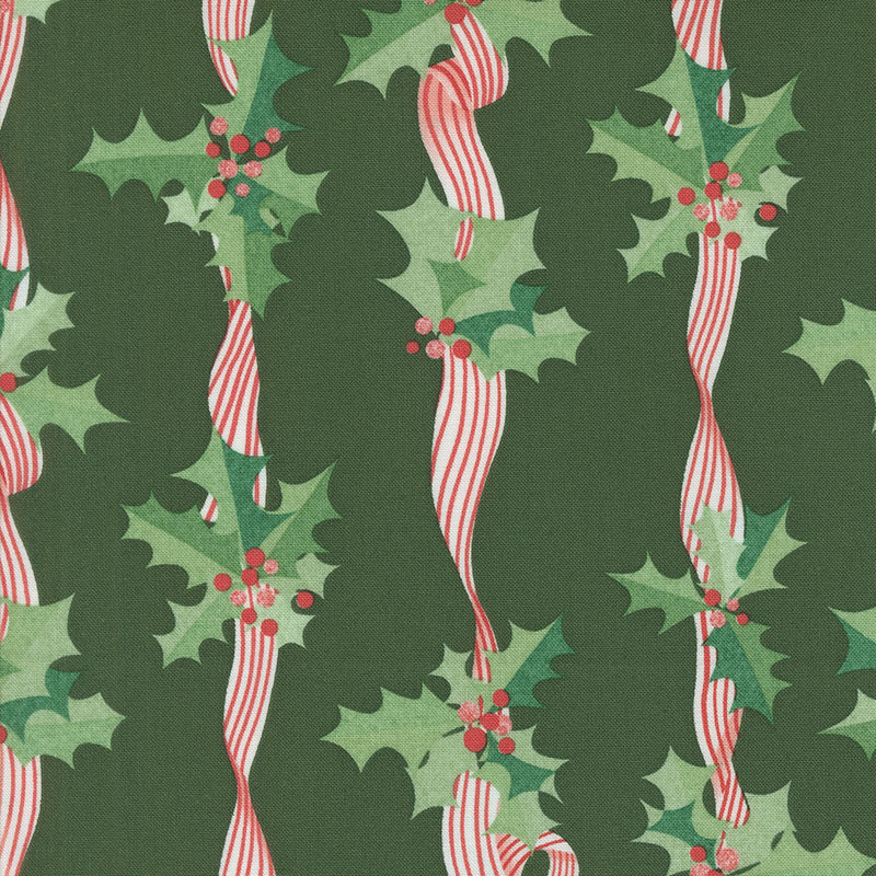 Tiny Christmas By Lizzy House For Moda - Pine