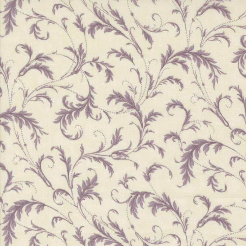 3 Sisters Favorites Vintage Linens Lavender Fields By 3 Sisters For Moda - Cream - Iris