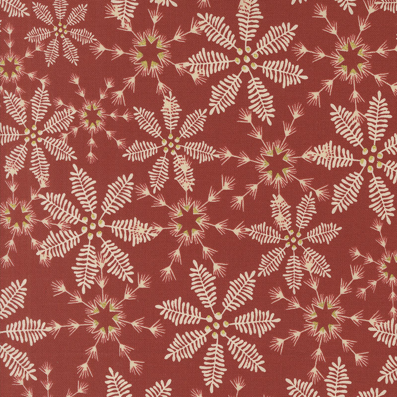 Old World Yuletide By Fancy That Design House For Moda - Poinsettia