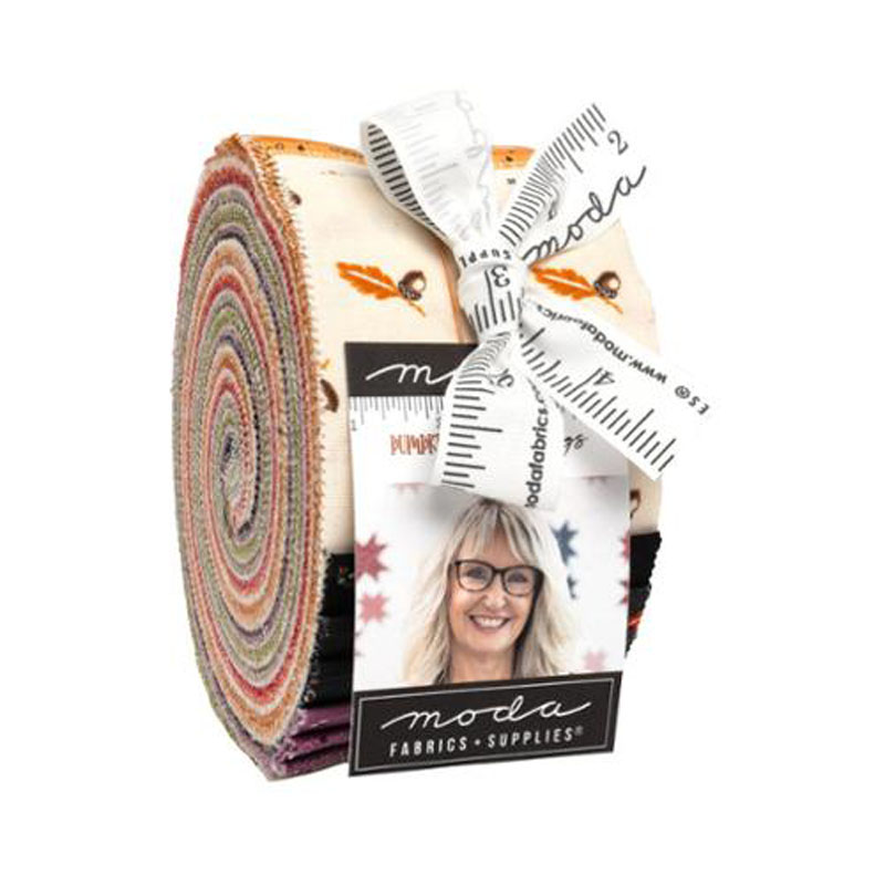 Pumpkin Spice Gatherings Jelly Rolls By Moda - Packs Of 4